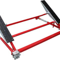4409LBS/2000KG Portable Car Lift Adjustable Height Car Auto Scissor Lift with Wheels for Home Garages Stores