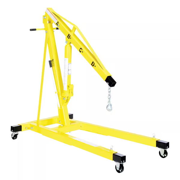 2,000 Lb. Capacity Engine Hoist with Telescopic Legs