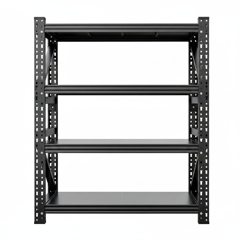 Heavy Duty Garage Shelving,73"H 3000LBS Load Capacity Metal Garage Storage Shelves Adjustable Industrial Shelving Unit for Garage,Warsehouse,Workshop