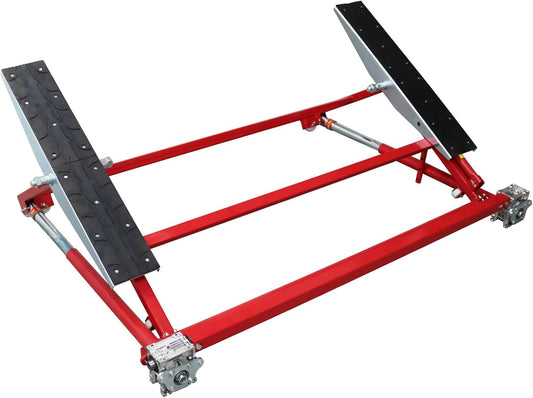 4409LBS/2000KG Portable Car Lift Adjustable Height Car Auto Scissor Lift with Wheels for Home Garages Stores
