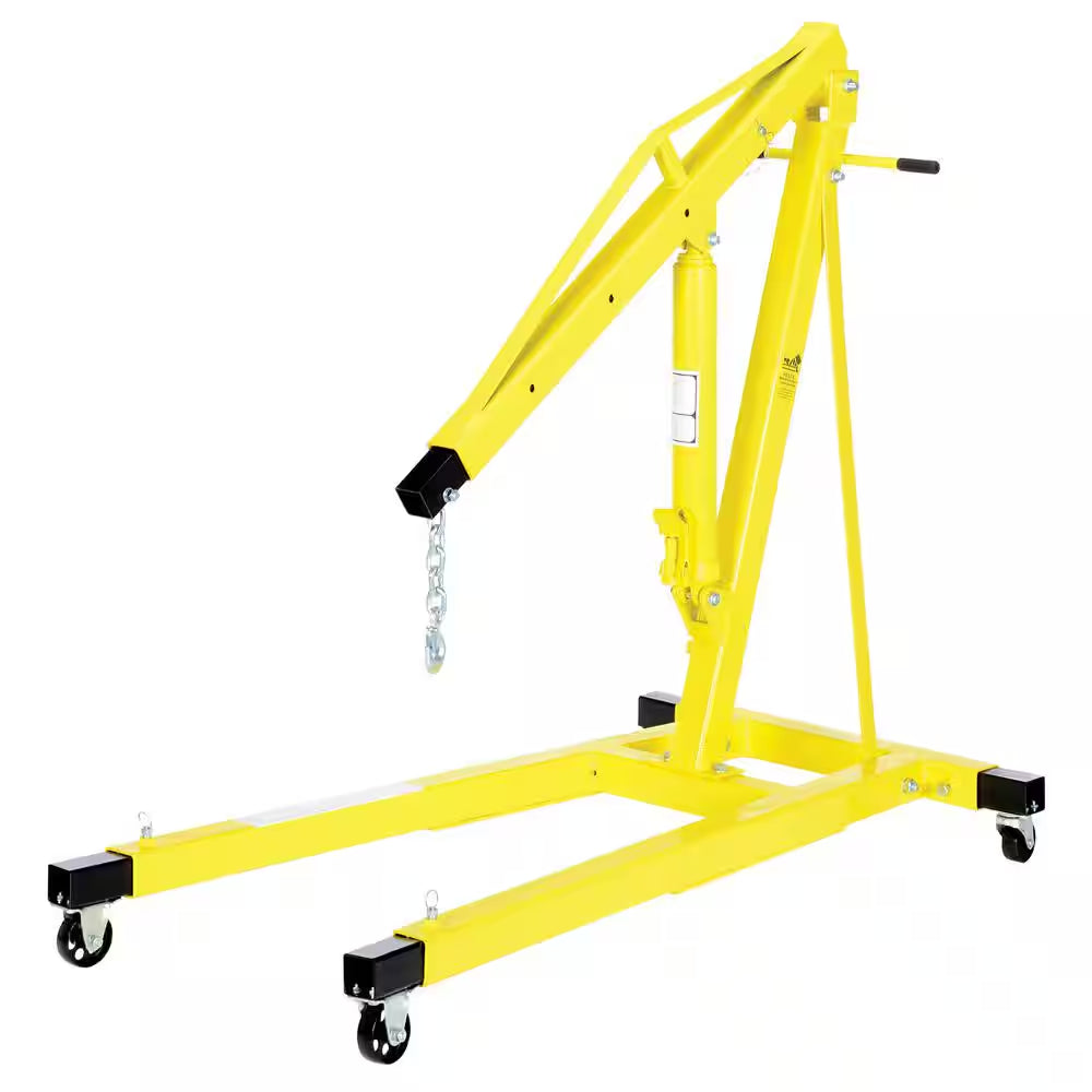 2,000 Lb. Capacity Engine Hoist with Telescopic Legs